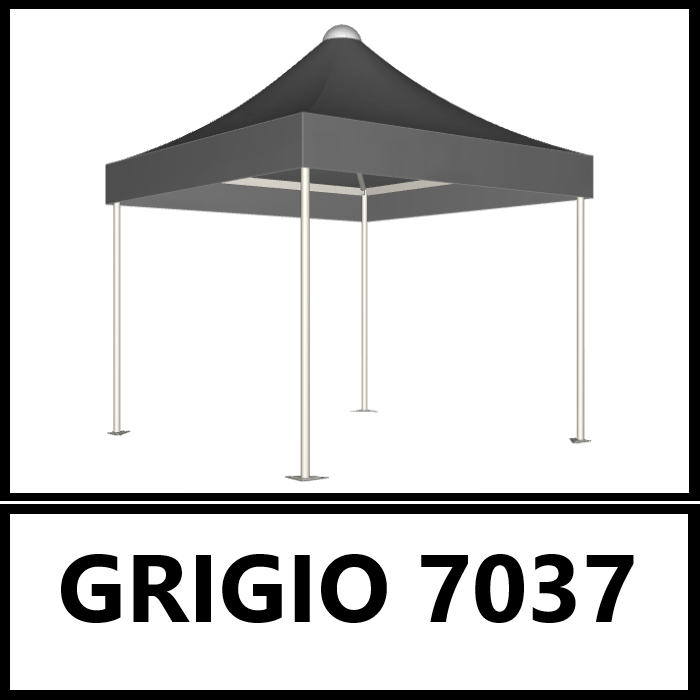 COLORE TETTO PVC AIRONE SYSTEM - Gazebo Steel Pro