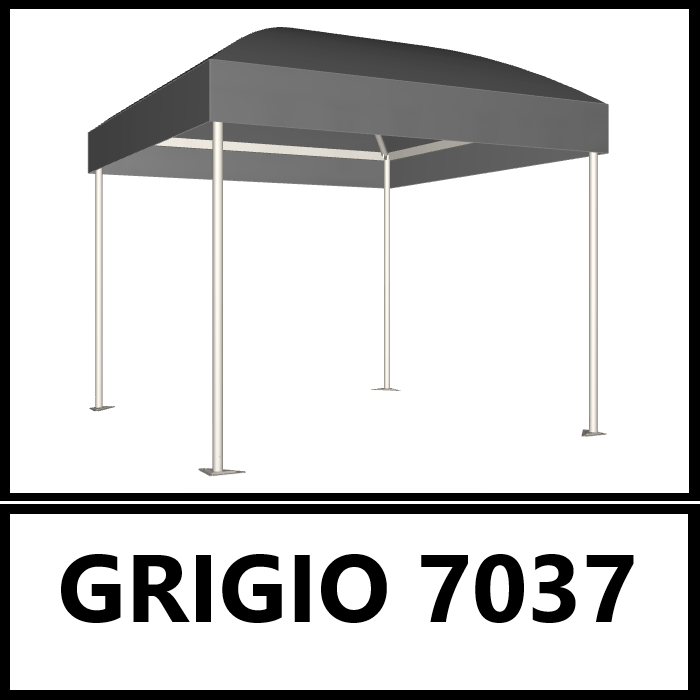 COLORE TETTO PVC CICOGNA SYSTEM - Gazebo Steel Pro