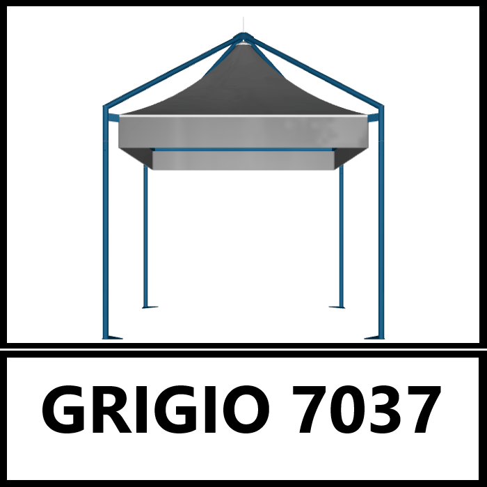 COLORE TETTO PVC PAGODA SYSTEM - Gazebo Steel Pro