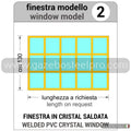 FINESTRE IN CRISTAL - Gazebo Steel Pro