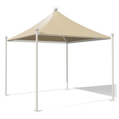 Gazebo 3x3 Airone New a punta con sfere