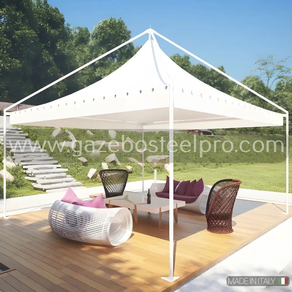 Gazebo 3x3 Certificato - Gazebo Steel Pro