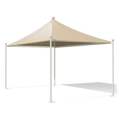 Gazebo 3x5 Airone New a punta con sfere