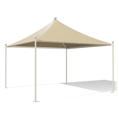 Gazebo 4x4 Airone New a punta con sfere