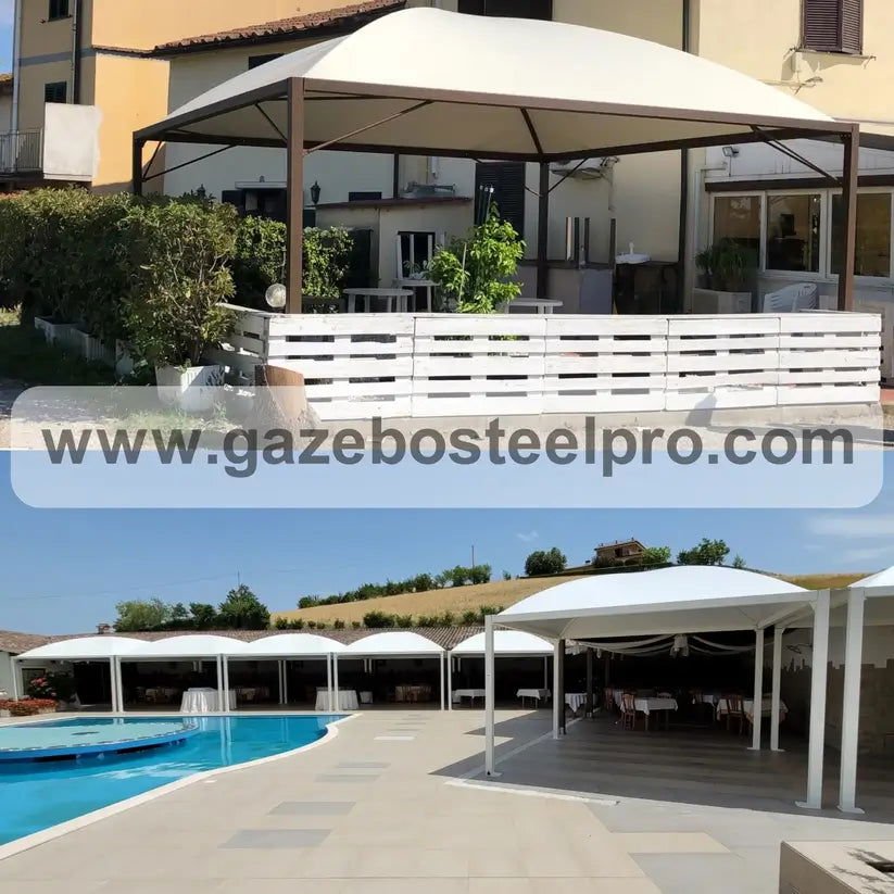 Gazebo 5x5 - CICOGNA MIDDLE - Gazebo Steel Pro