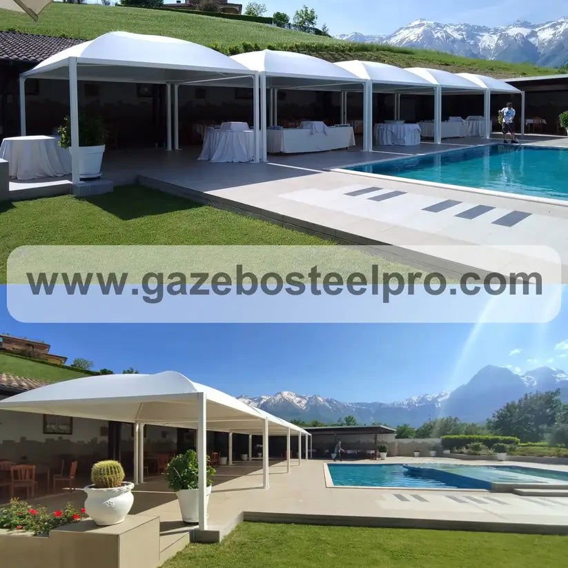 Gazebo 5x5 - CICOGNA MIDDLE - Gazebo Steel Pro