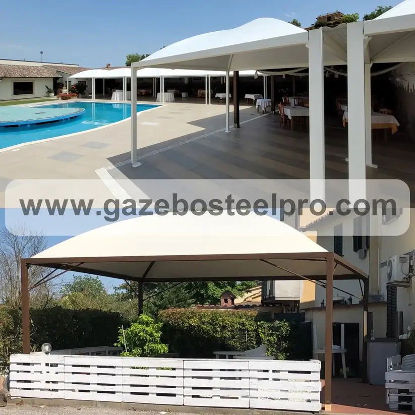 Gazebo 5x5 - CICOGNA MIDDLE - Gazebo Steel Pro