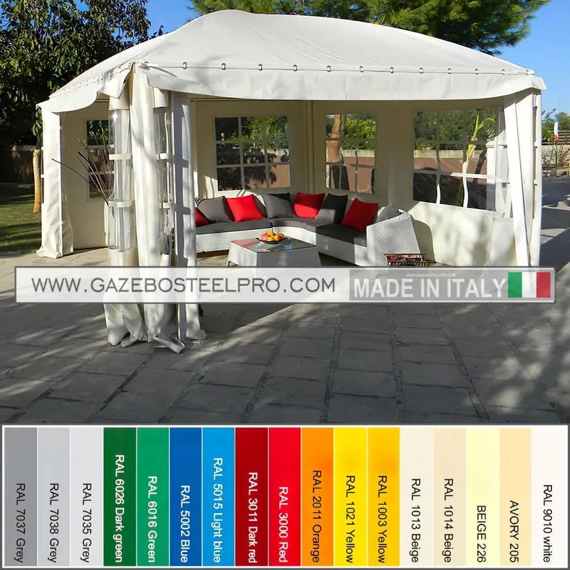 Gazebo 5x5 - GEMMA BASIC - Gazebo Steel Pro