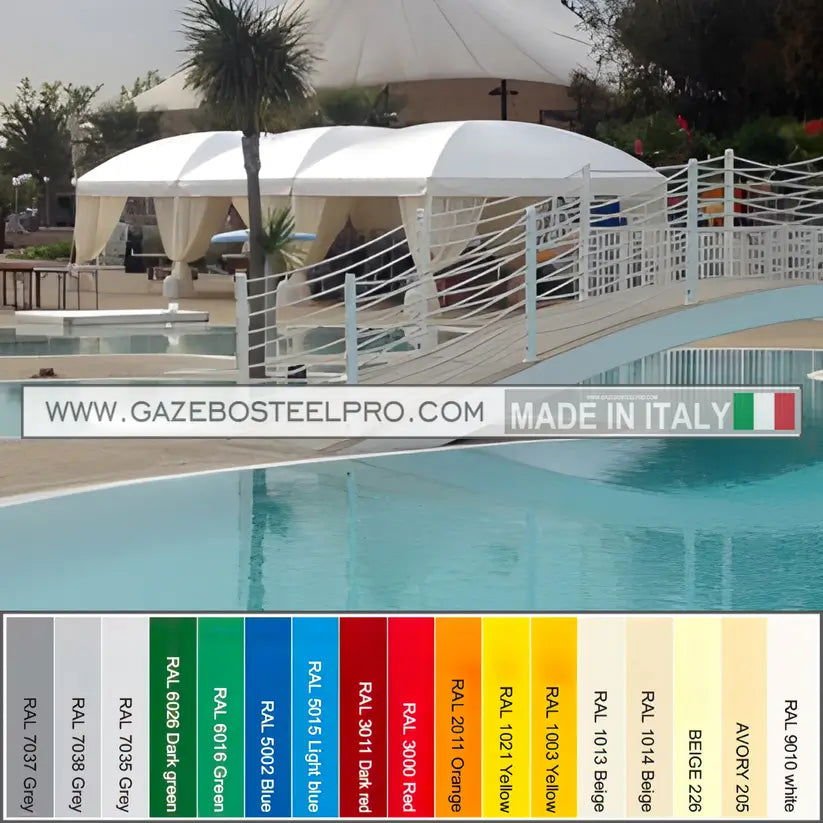 Gazebo 5x5 - GEMMA BASIC - Gazebo Steel Pro