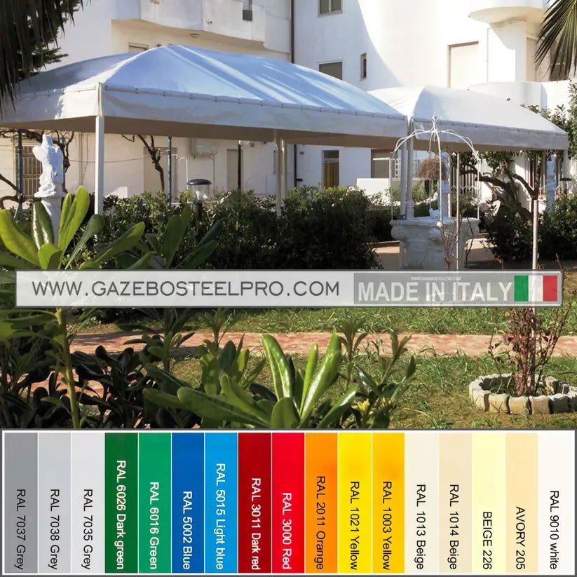 Gazebo 5x6 - GEMMA BASIC - Gazebo Steel Pro