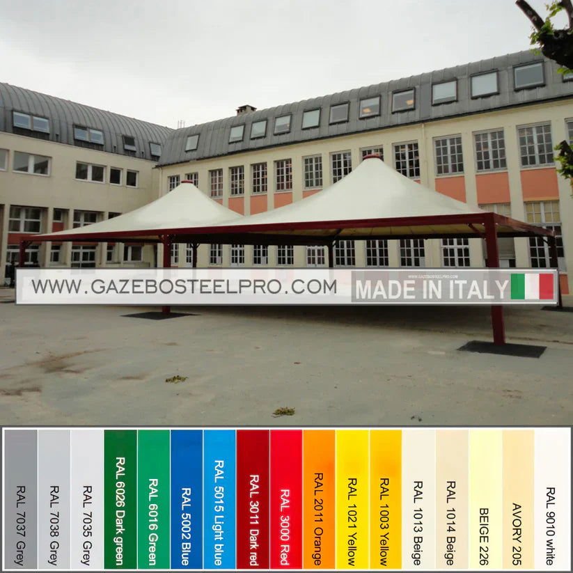 Gazebo 5x7 AIRONE MAX PESANTE - Gazebo Steel Pro