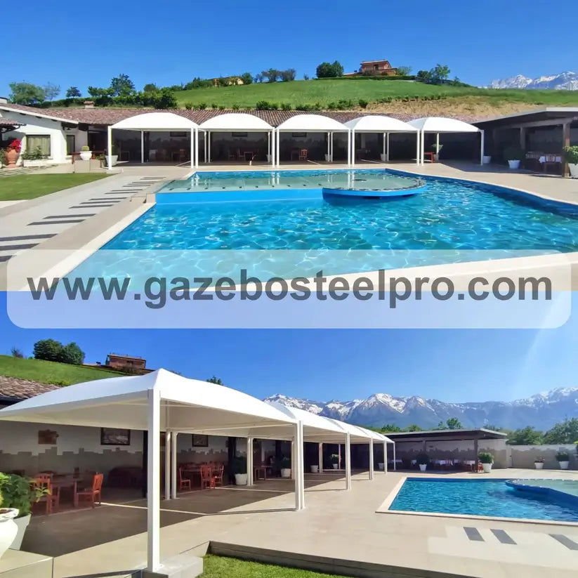 Gazebo 6x6 - CICOGNA MIDDLE - Gazebo Steel Pro