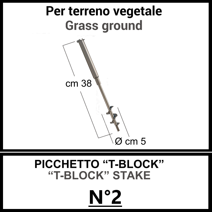 SISTEMA DI ANCORAGGIO - Gazebo Steel Pro