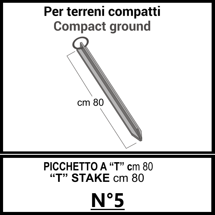 SISTEMA DI ANCORAGGIO - Gazebo Steel Pro