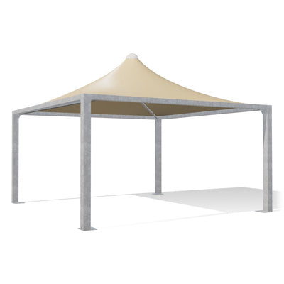 Gazebo 5x5 Airone Max Leggero con tetto a punta