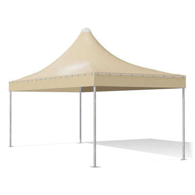 Gazebo 3x6 Airone Corallo con il tetto a punta