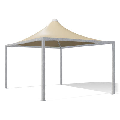 Gazebo 4x5 Airone Middle con tetto a punta