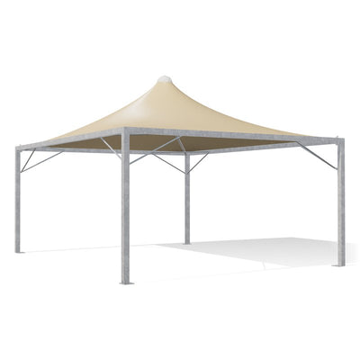 Gazebo 5x6 Airone Middle con tetto a punta