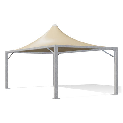Gazebo 4x7 Airone Max Leggero con tetto a punta