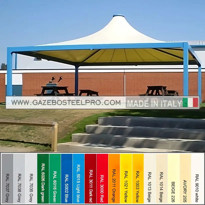 Gazebo 15x15 - Gazebo Steel Pro