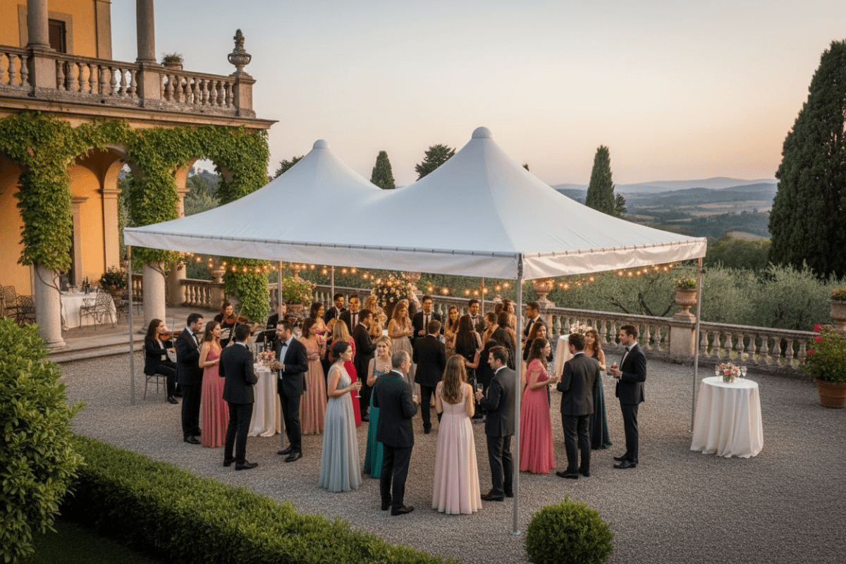 Gazebo 4x5 Airone Basic evento