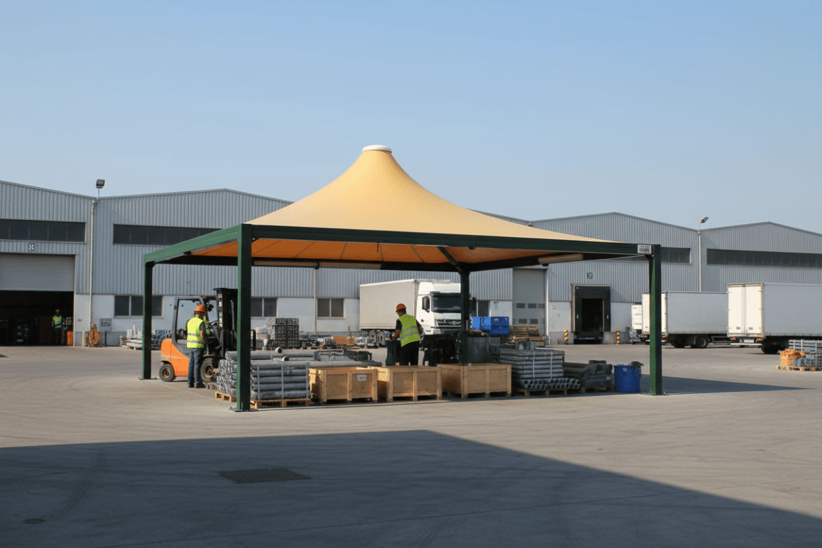 Gazebo 6x7 MT - Gazebo Steel Pro