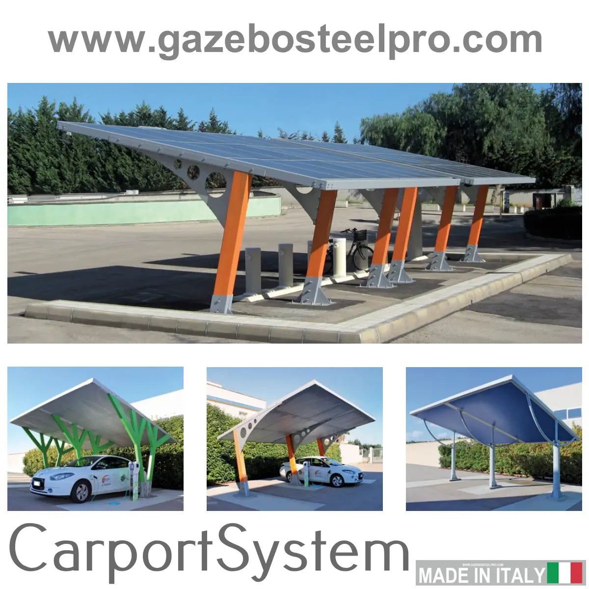 Tettoie e Carport Premium per Casa e Giardino - Gazebo Steel Pro