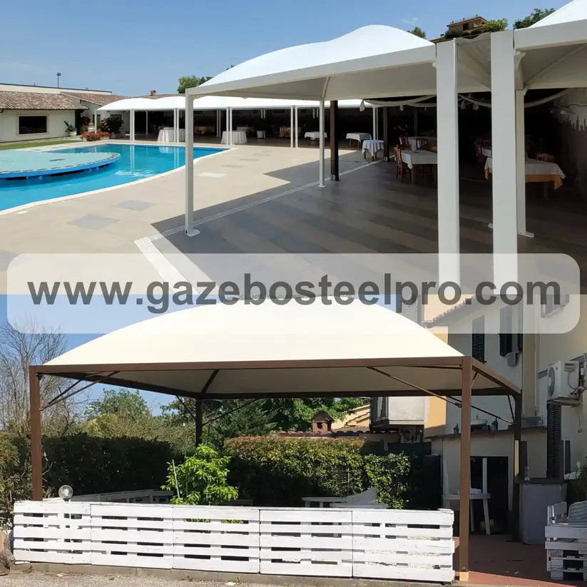 Gazebo CICOGNA MIDDLE - Gazebo Steel Pro #