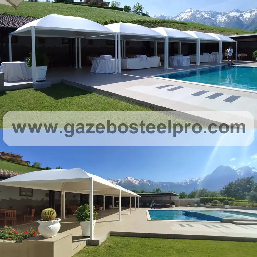 Gazebo CICOGNA MIDDLE - Gazebo Steel Pro #