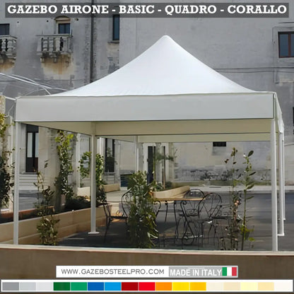 Gazebo 3x6 MT - AIRONE BASIC - Gazebo Steel Pro #