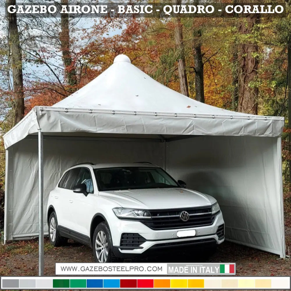 Gazebo 3x6 MT - AIRONE BASIC - Gazebo Steel Pro #