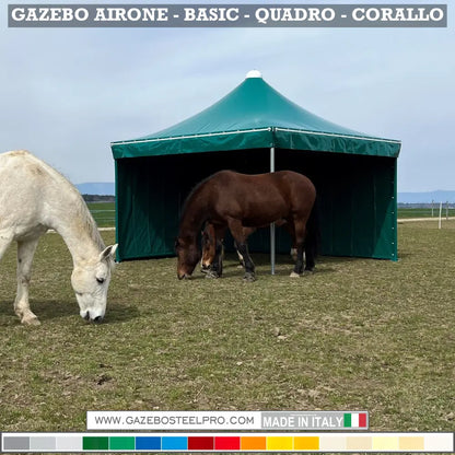 Gazebo 4x4 MT - AIRONE BASIC - Gazebo Steel Pro #