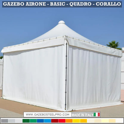 Gazebo 3x3 MT - AIRONE BASIC - Gazebo Steel Pro #