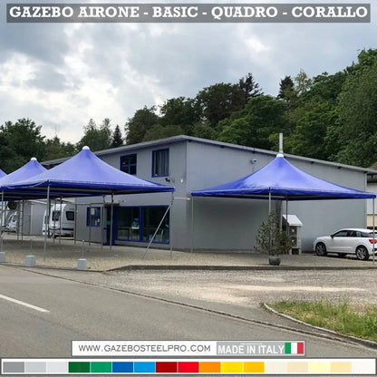 Gazebo 4x5 MT - AIRONE BASIC - Gazebo Steel Pro #