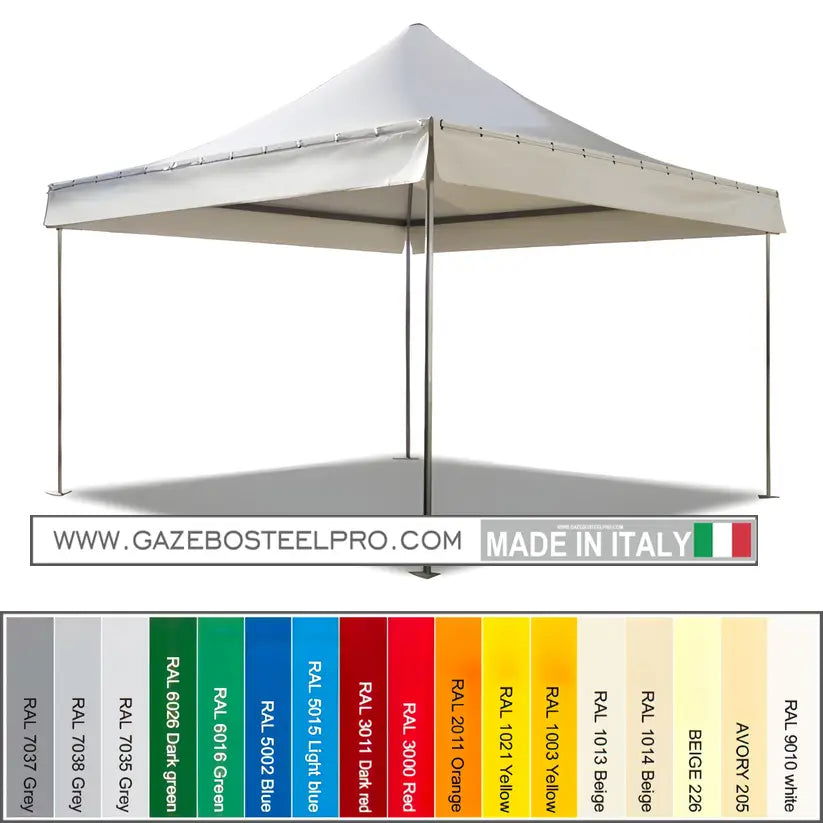 Gazebo 3x3 professionale - Gazebo Steel Pro