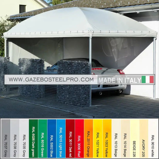 Gazebo 3x6 - GEMMA BASIC - Gazebo Steel Pro