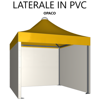 LATERALE IN PVC - Gazebo Steel Pro #