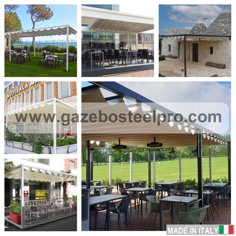 PERGOLA BEACH AC - Gazebo Steel Pro #