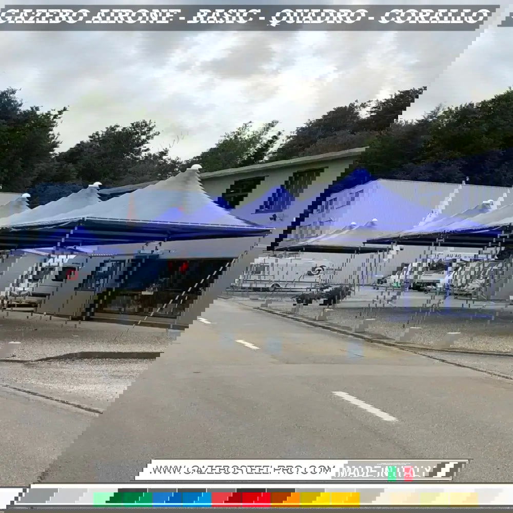 SUPER PROMO Gazebo 6x6 MT - Gazebo Steel Pro