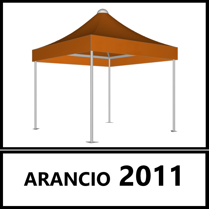 COLORE TETTO PVC AIRONE SYSTEM - Gazebo Steel Pro
