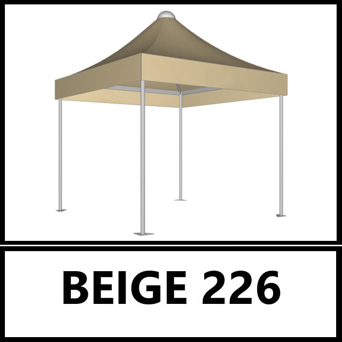 COLORE TETTO PVC AIRONE SYSTEM - Gazebo Steel Pro