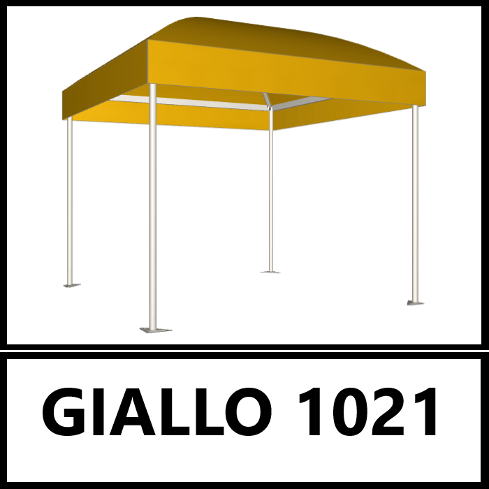 COLORE TETTO PVC CICOGNA SYSTEM - Gazebo Steel Pro
