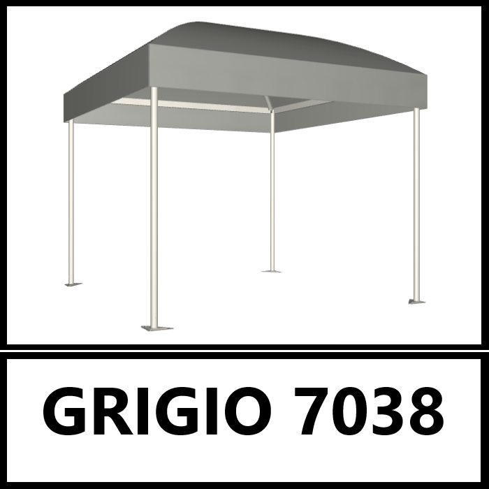 COLORE TETTO PVC CICOGNA SYSTEM - Gazebo Steel Pro