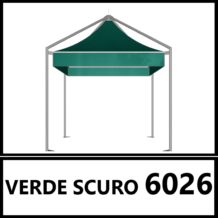 COLORE TETTO PVC PAGODA SYSTEM - Gazebo Steel Pro