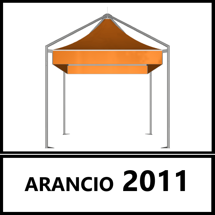 COLORE TETTO PVC PAGODA SYSTEM - Gazebo Steel Pro