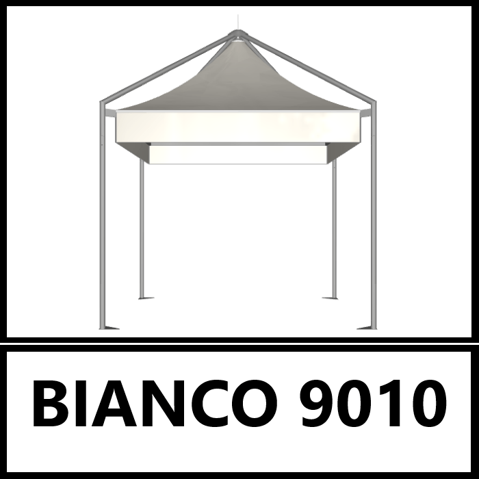 COLORE TETTO PVC PAGODA SYSTEM - Gazebo Steel Pro