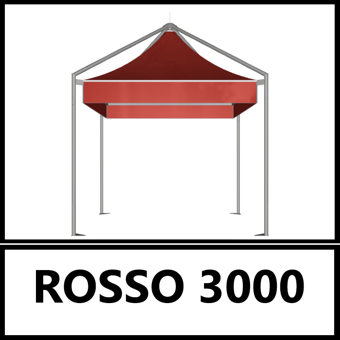 COLORE TETTO PVC PAGODA SYSTEM - Gazebo Steel Pro