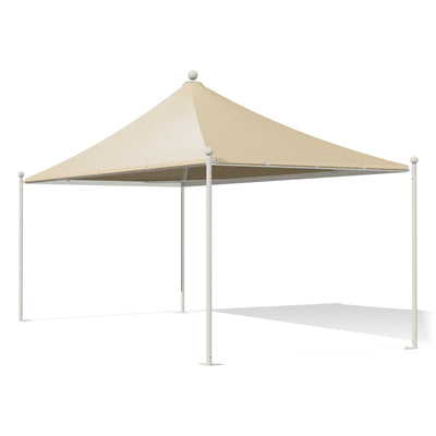 Gazebo 3x6 Airone New a punta con sfere