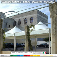 Gazebo 3x6 MT - AIRONE BASIC - Gazebo Steel Pro