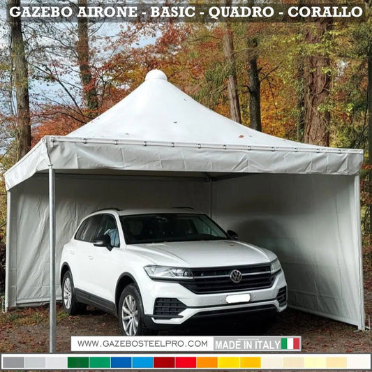 Gazebo 4x4 MT - AIRONE BASIC - Gazebo Steel Pro